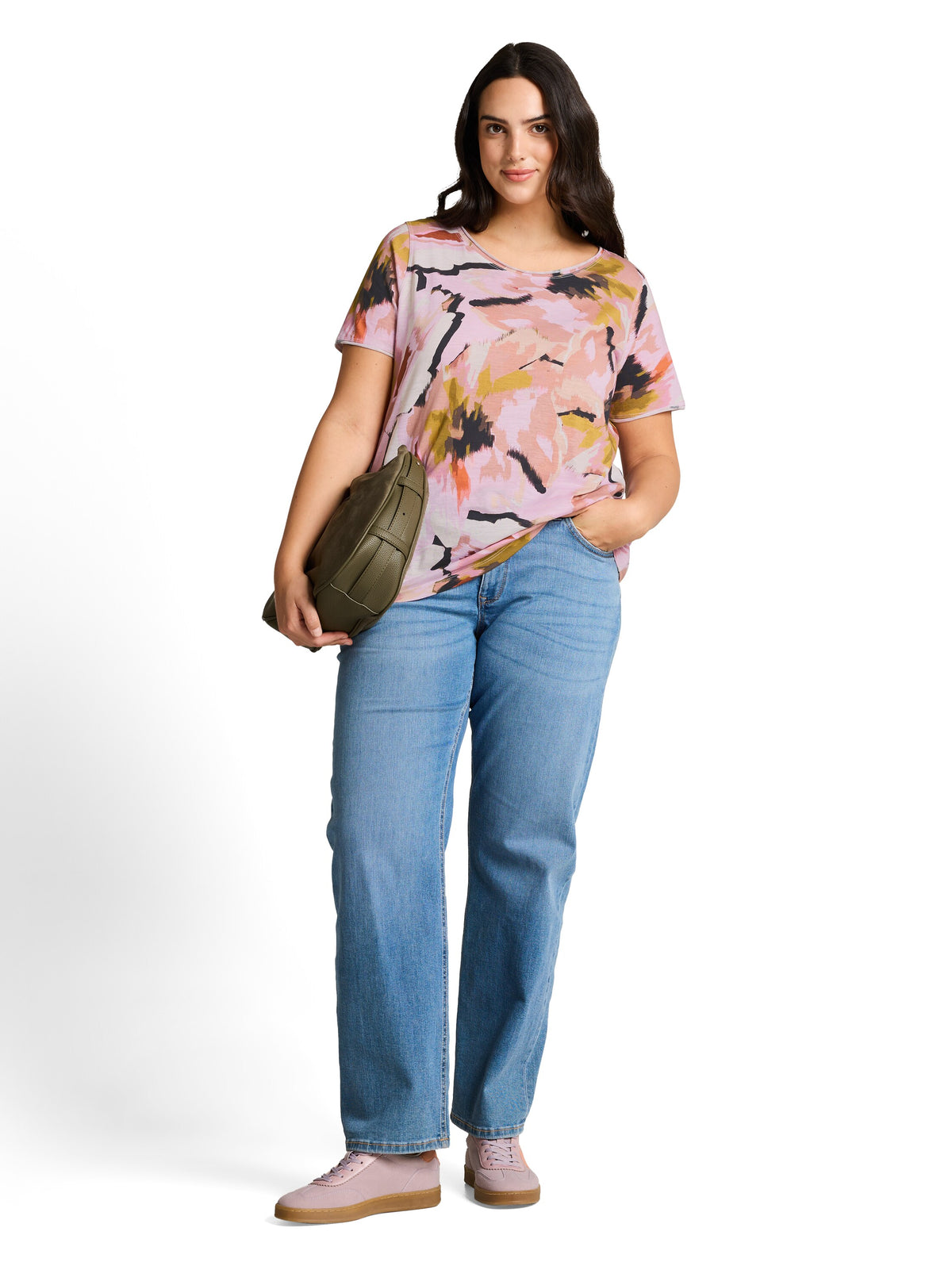 Plus Size - T-Shirt aus Baumwolle