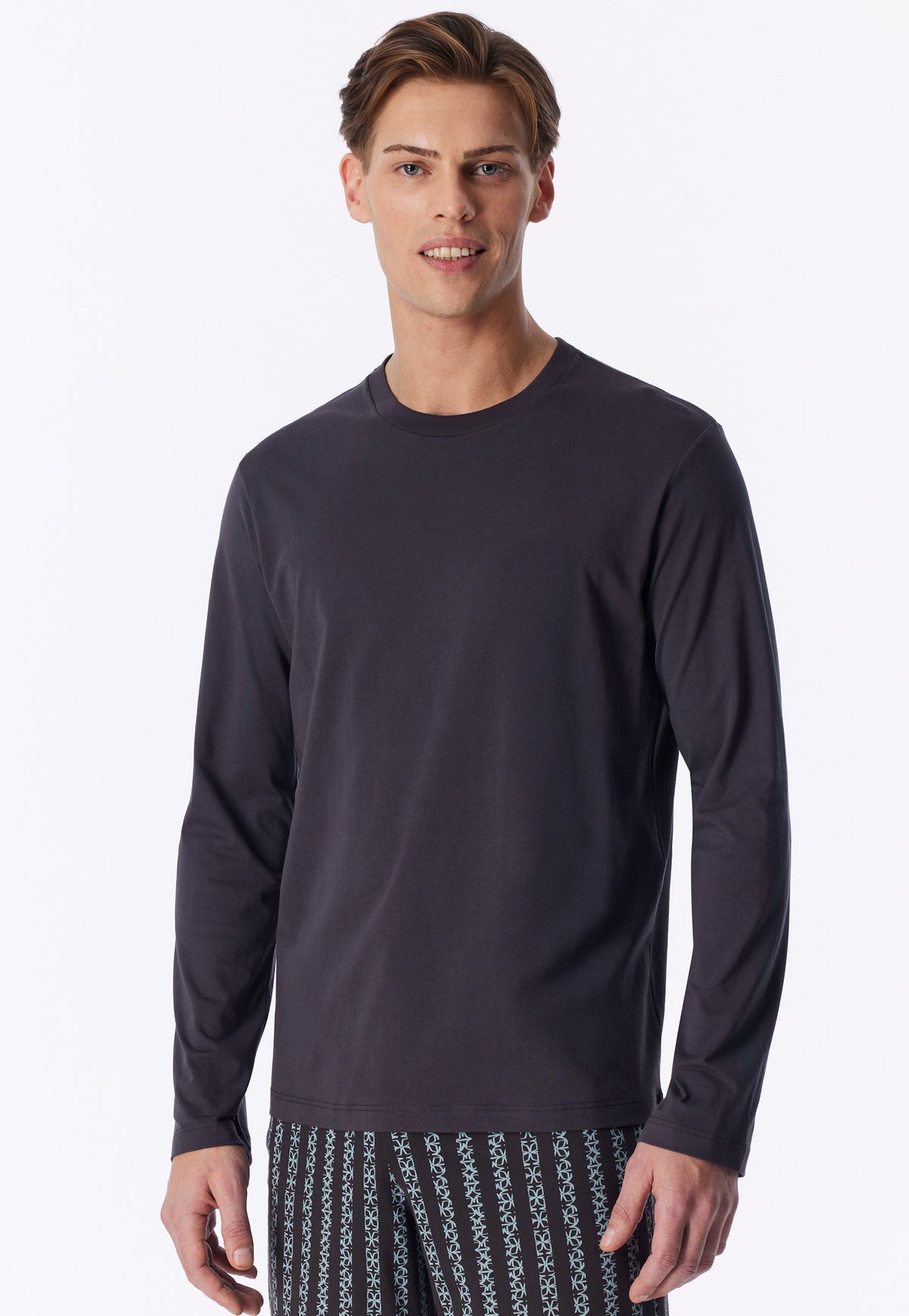 Langarmshirt Rundhals