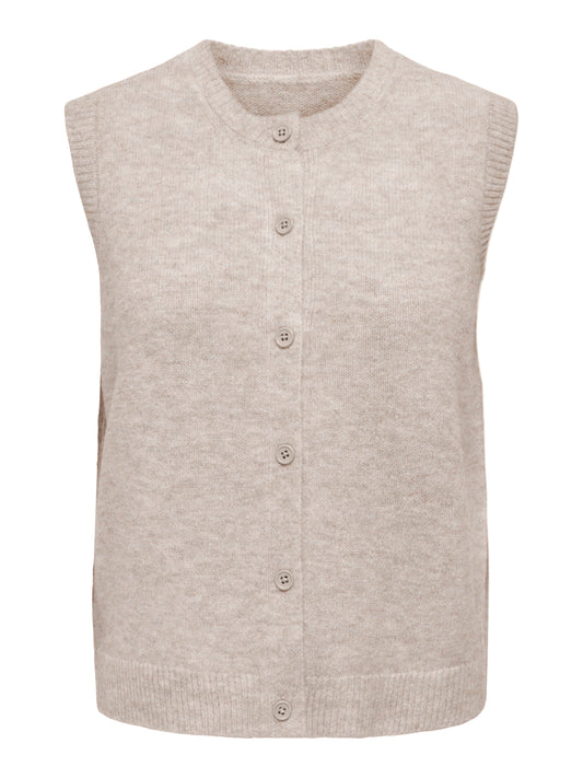 ONLOLIVIA SL BUTTON VEST CC KNT