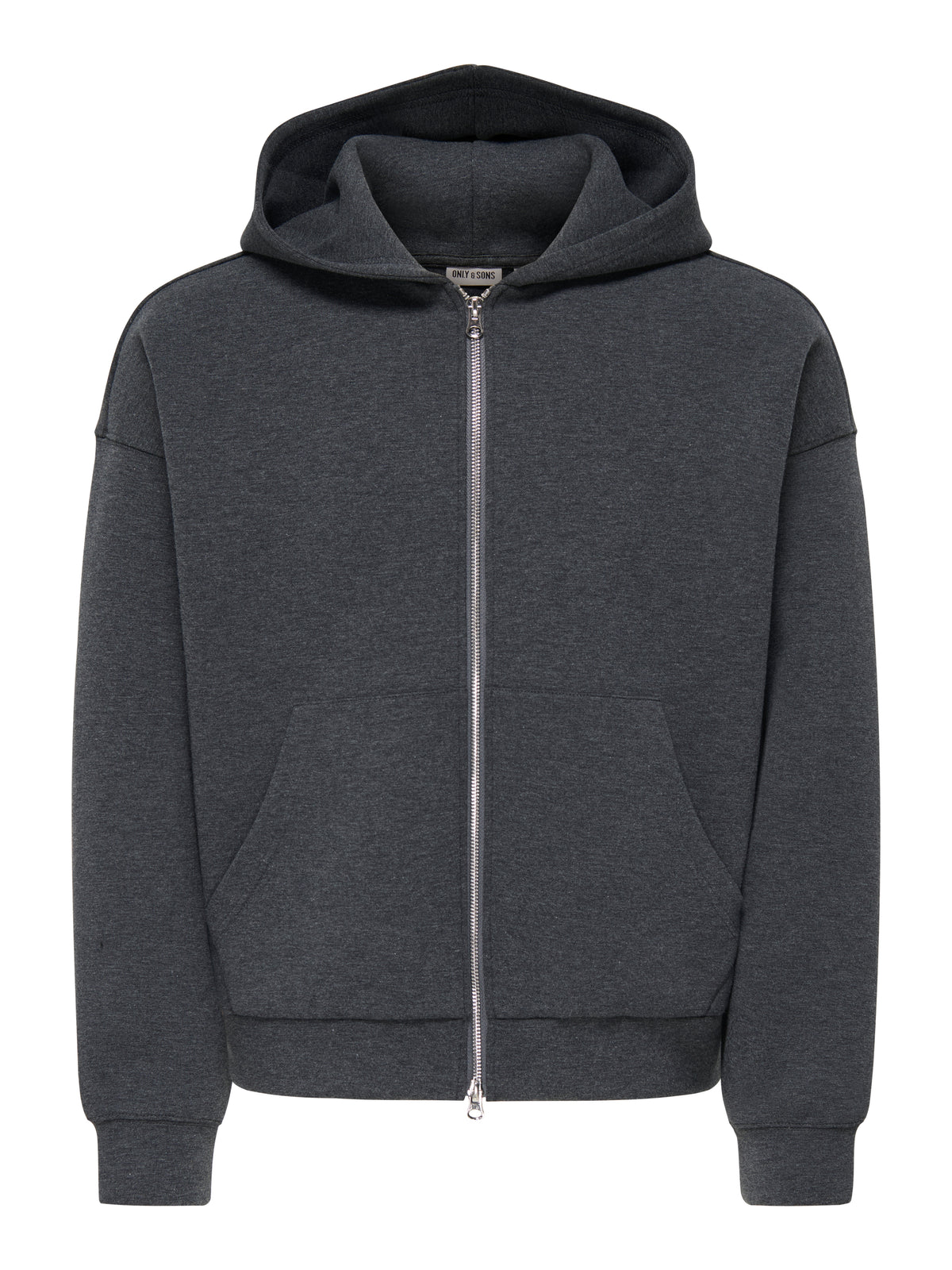 ONSGOYLE BOXY LS SCUBA ZIP HOODIE SWEAT