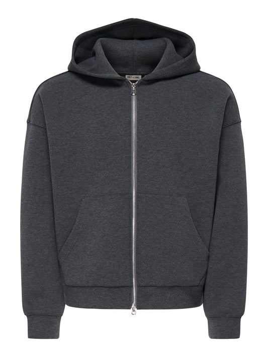 ONSGOYLE BOXY LS SCUBA ZIP HOODIE NOOS