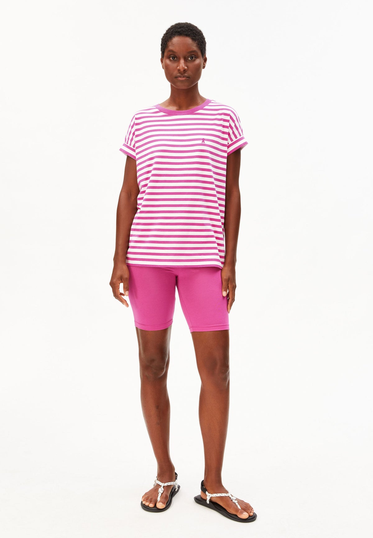 IDAARA STRIPE T-SHIRT