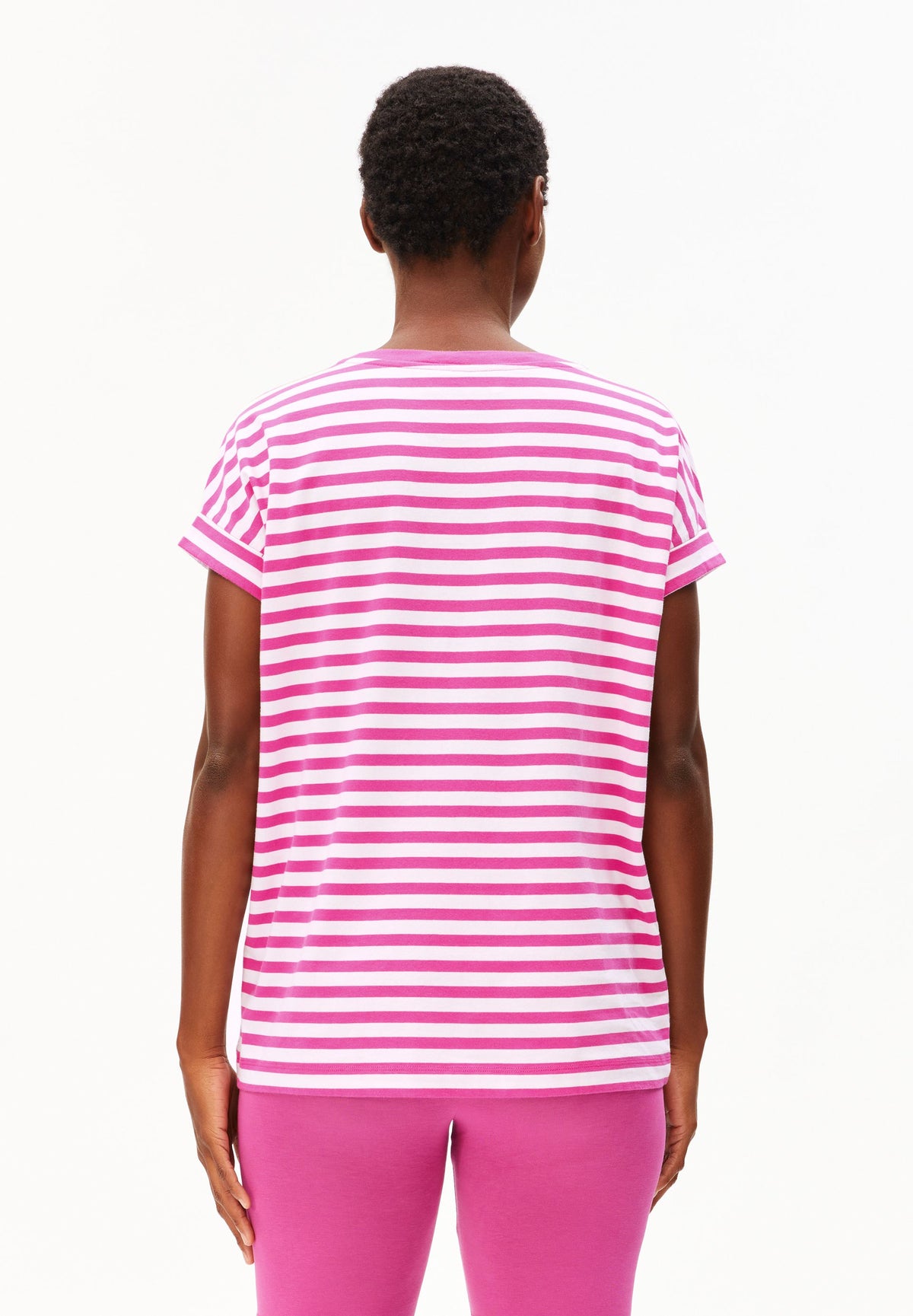 IDAARA STRIPE T-SHIRT