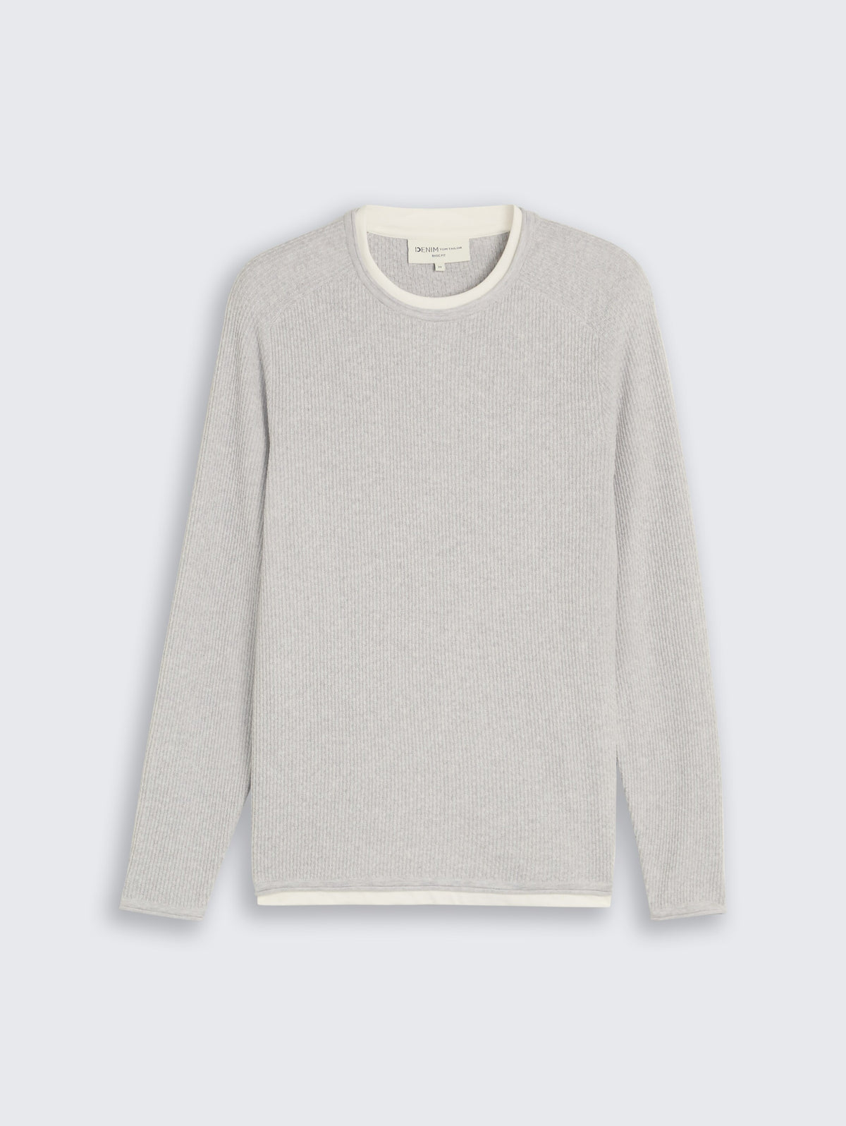 Strickpullover im 2-in-1-Look