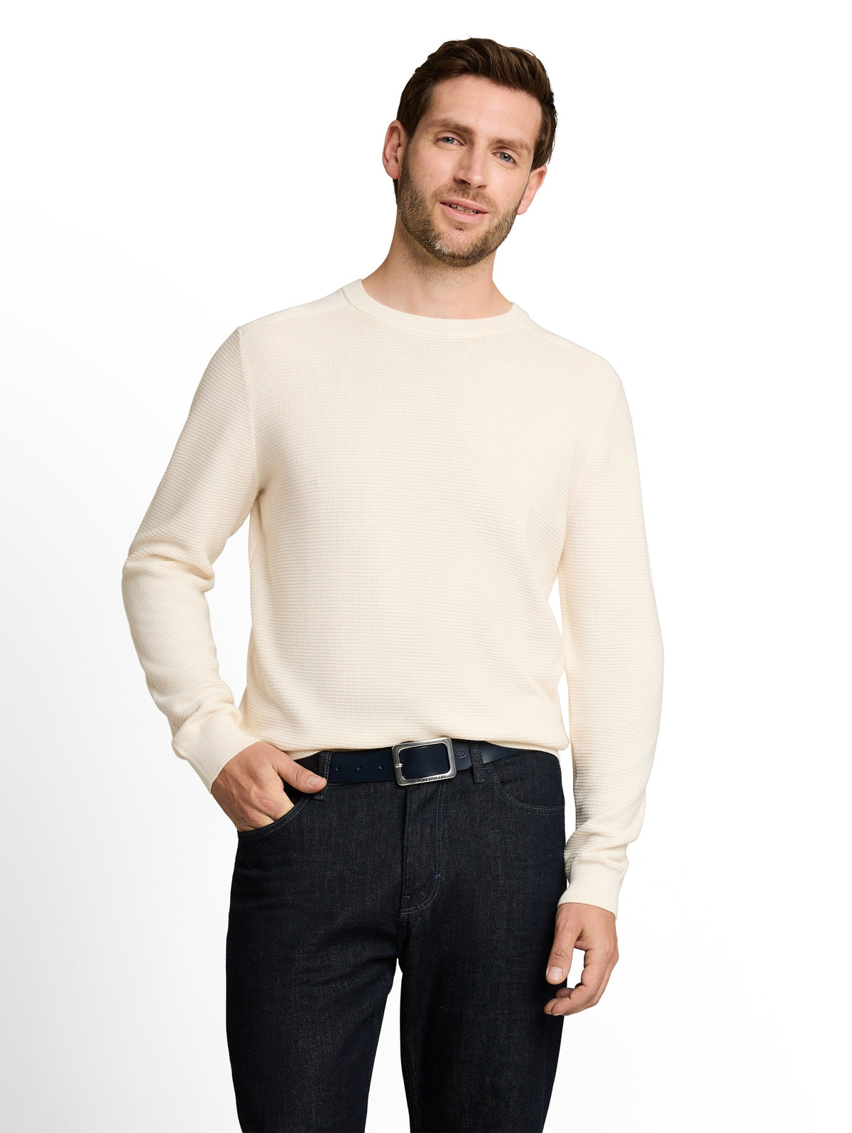 Strickpullover aus Baumwolle