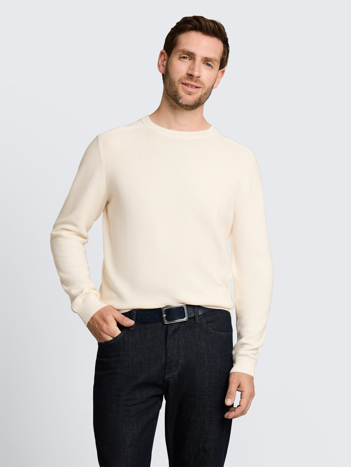 Strickpullover aus Baumwolle