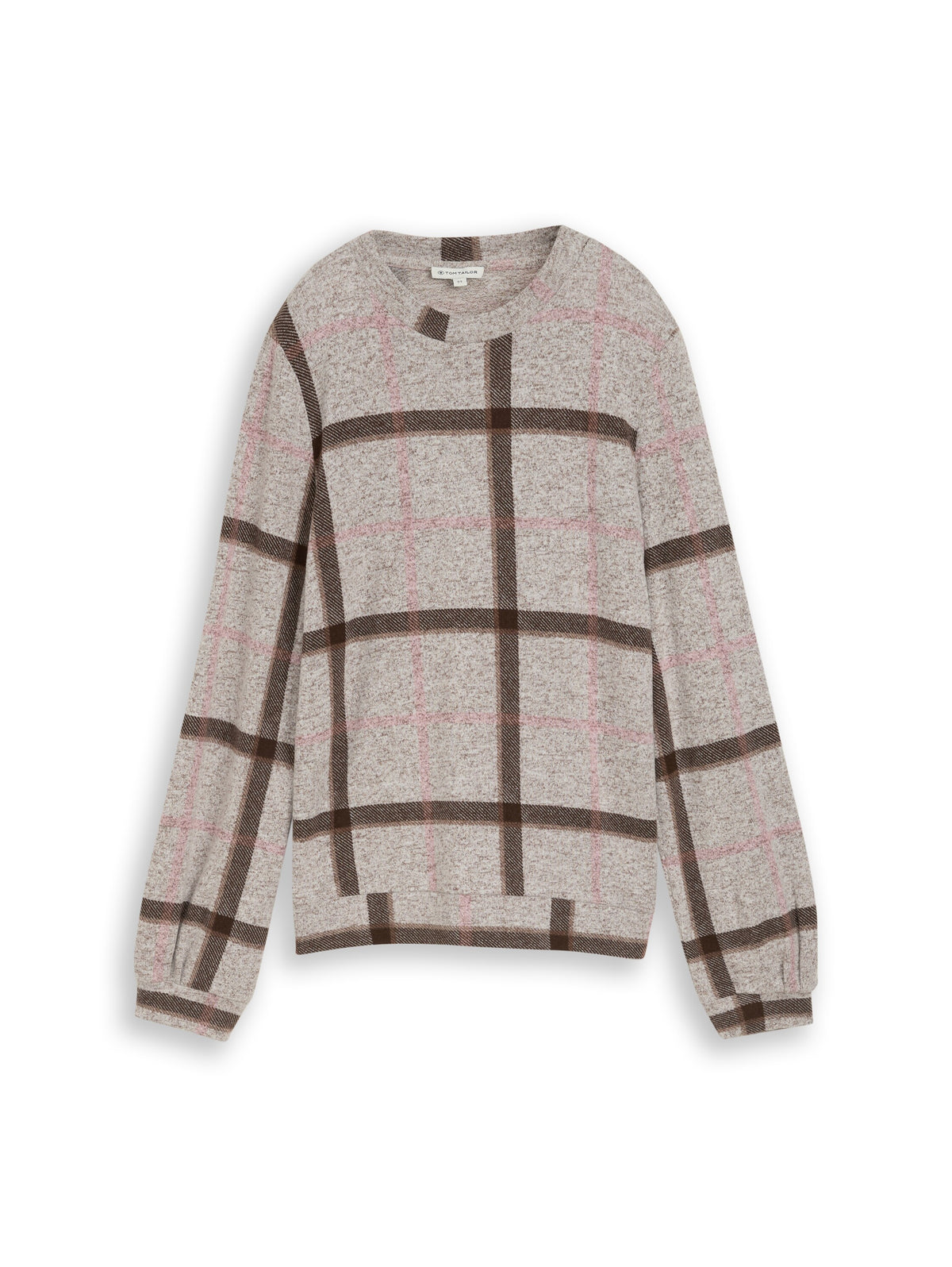 Cosy Langarmshirt mit Muster