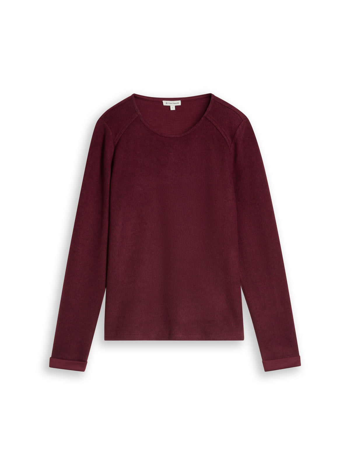 Cosy Sweatshirt mit Melange-Optik