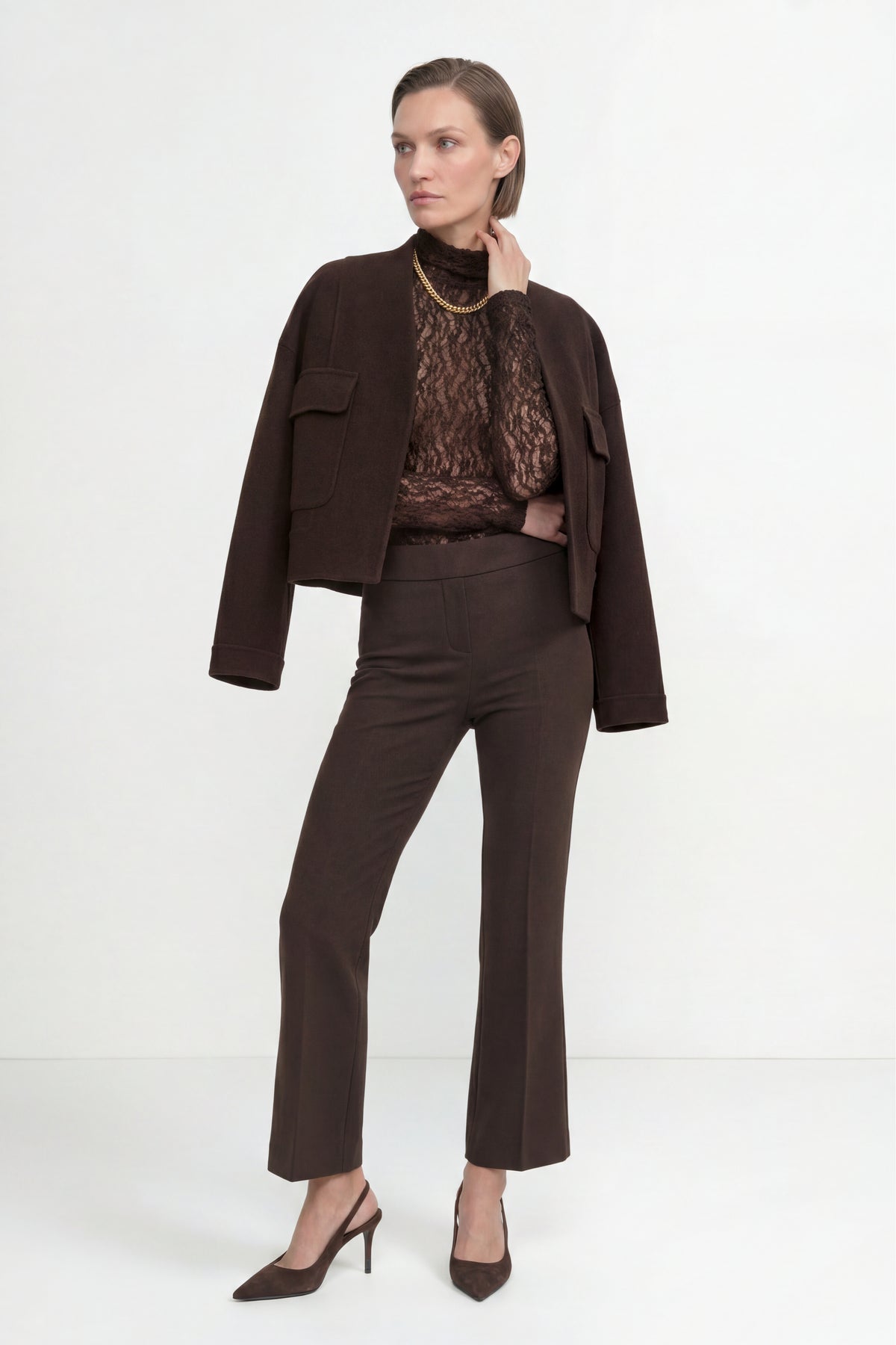 Bootcut Jersey Pants (long)