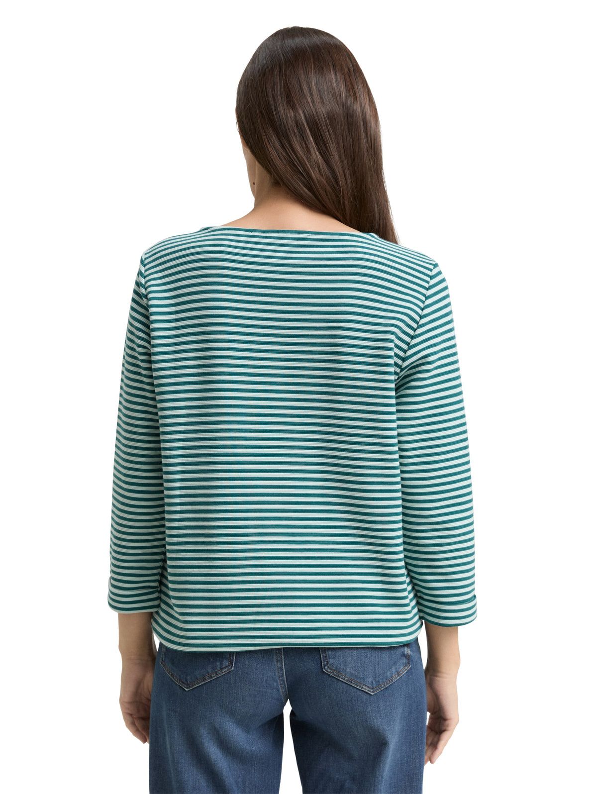 Langarmshirt mit Knopf-Details