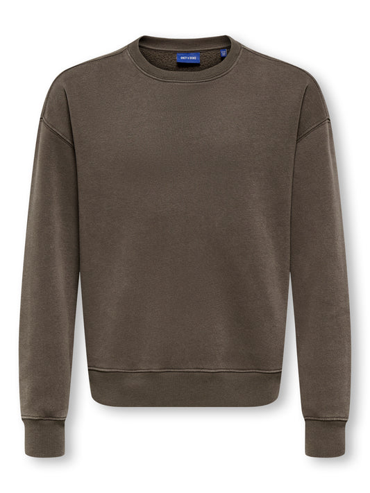 OSJLARRY EFLOW RLX LS WASHED CREW