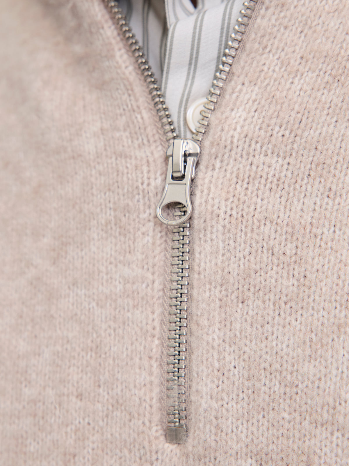 JJESOHO OLLIE KNIT HALF ZIP SN