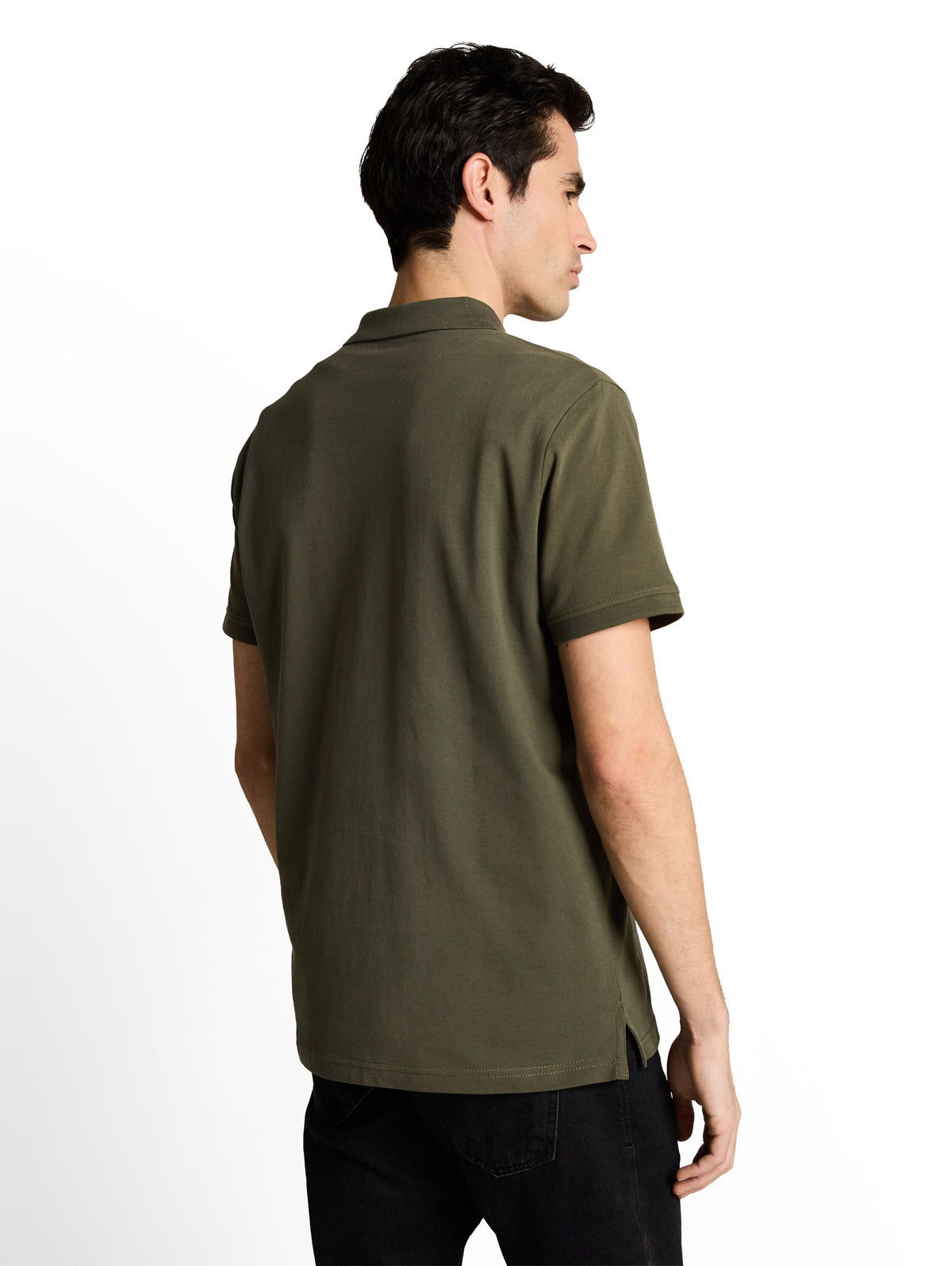 Piqué Poloshirt mit Logo-Stickerei