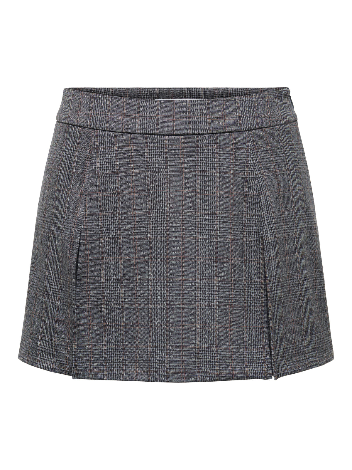 ONLELLY-NOON HW PLEAT CHECK SKORT TLR