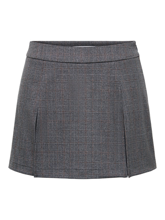 ONLELLY-NOON HW PLEAT CHECK SKORT TLR