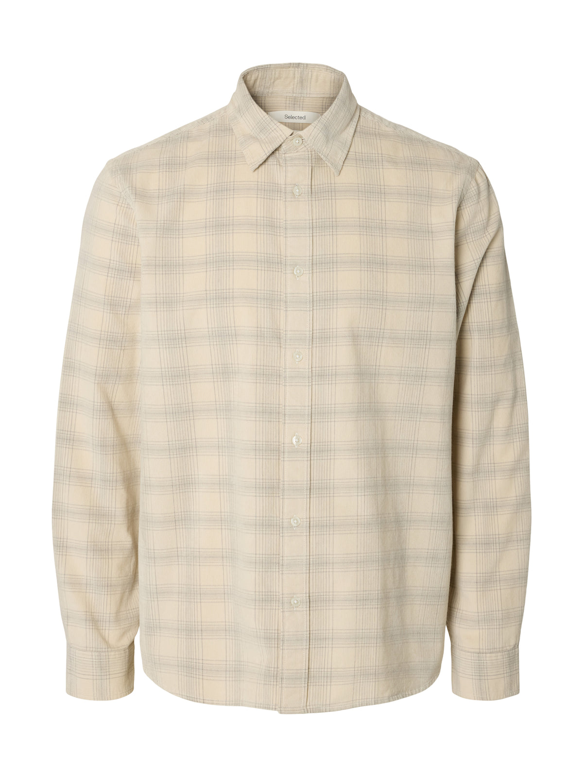 SLMCLAUS-PAU REG CORD YD CHECK LS SHIRT