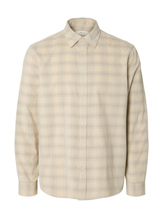 SLMCLAUS-PAU REG CORD YD CHECK LS SHIRT