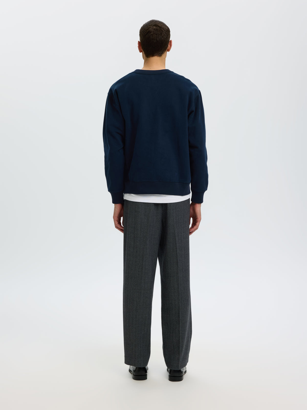 SLMRELAXGRANT LS CREW NECK SWEAT
