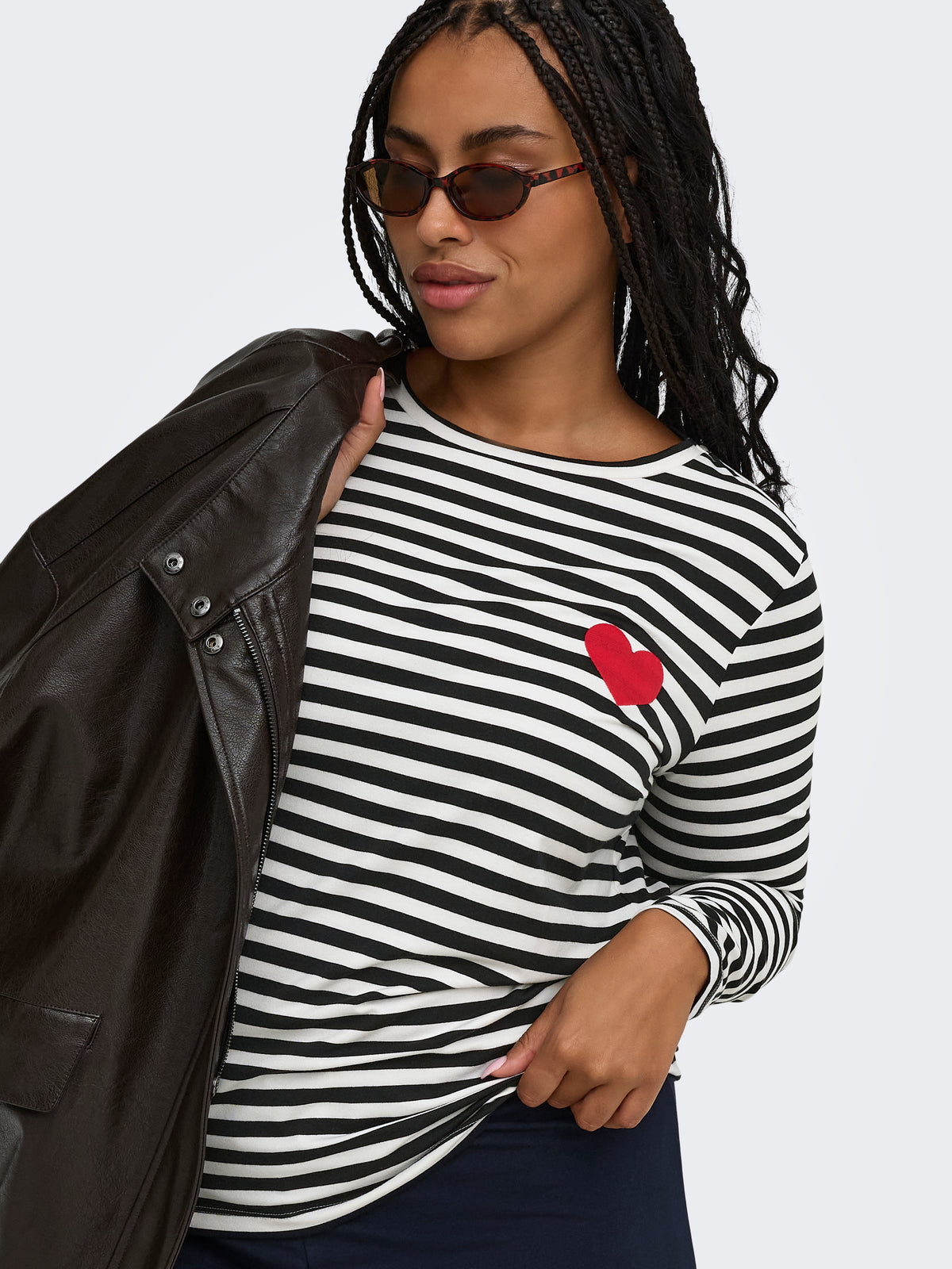 CARBODIL L/S O-NECK BLOUSE JRS