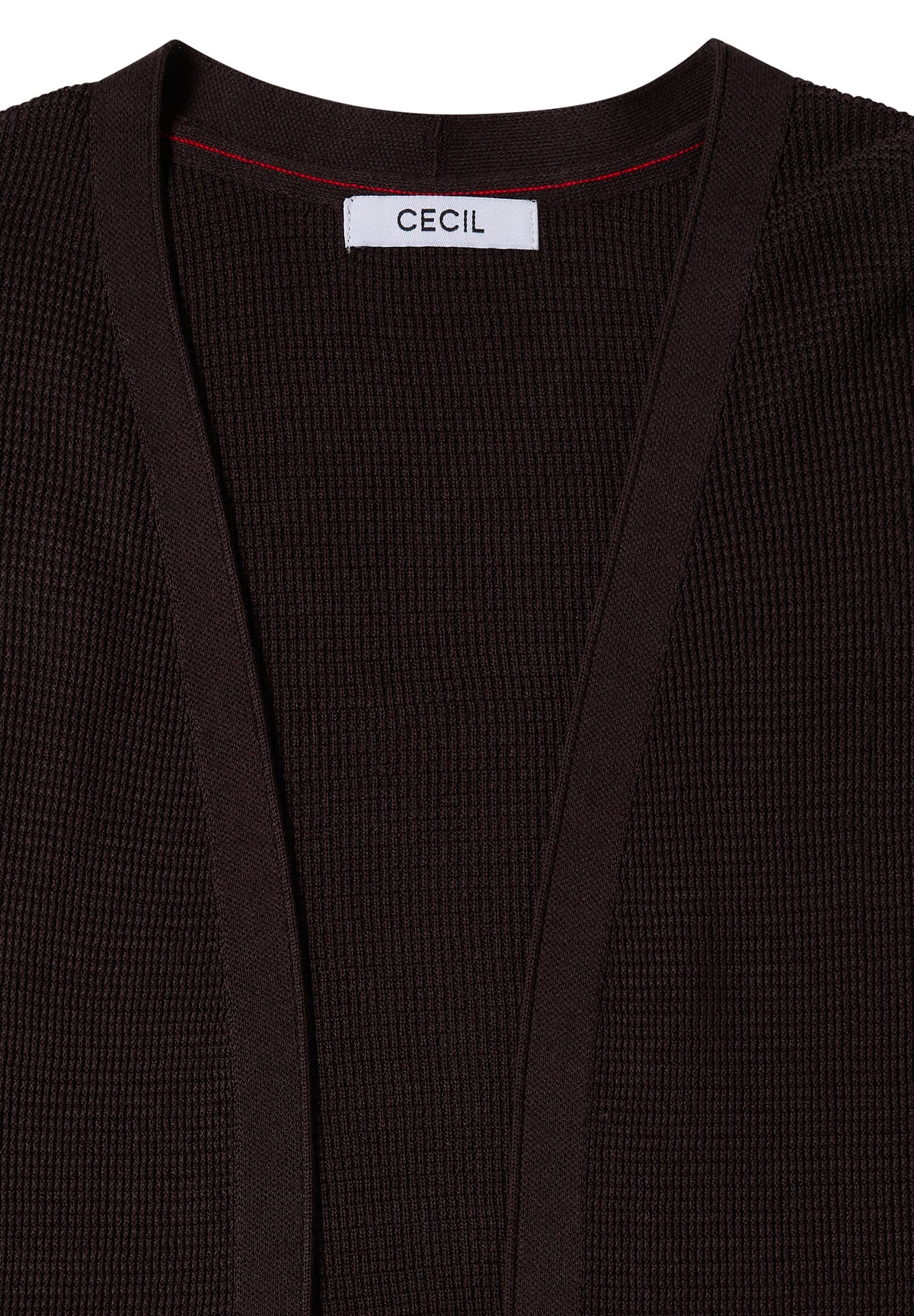 Offener Cardigan mit langen Ärmeln