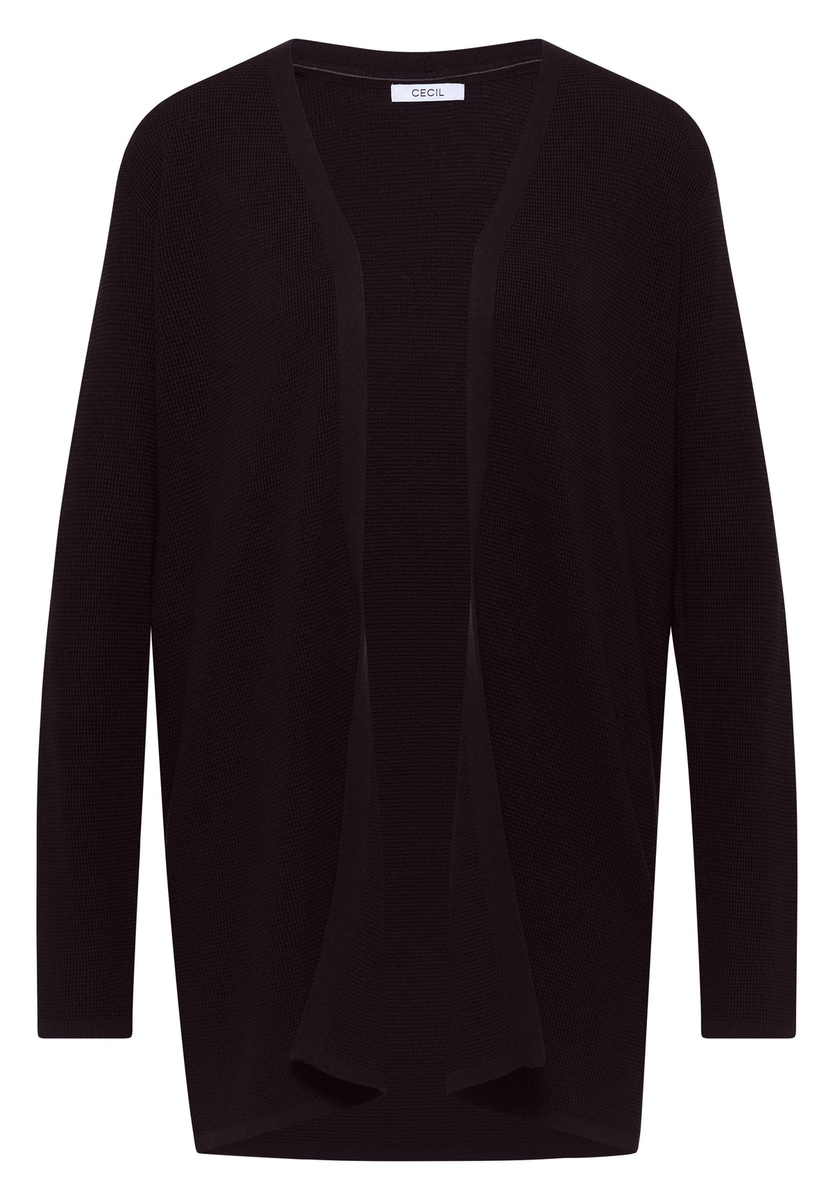 Offener Cardigan mit langen Ärmeln