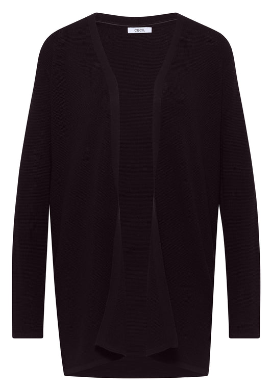 Offener Cardigan mit langen Ärmeln