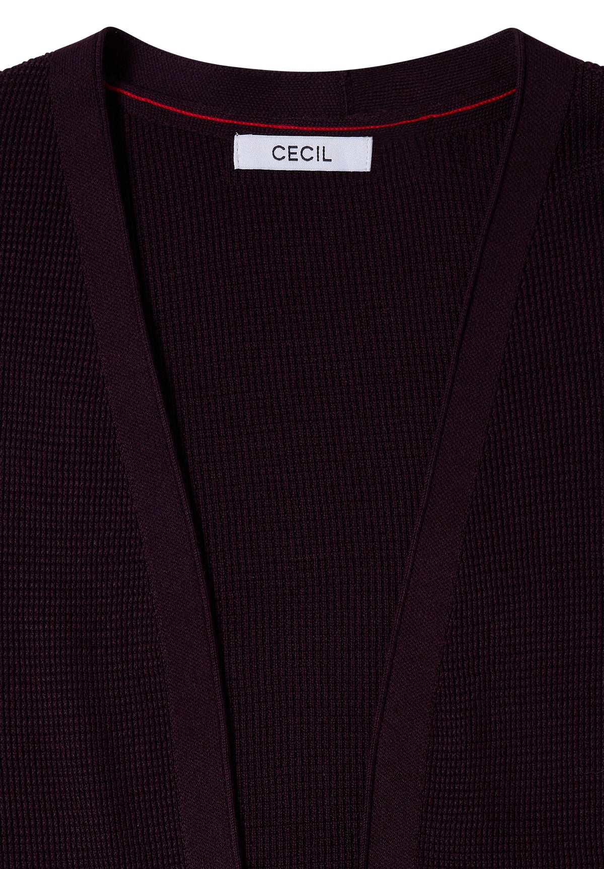 Offener Cardigan mit langen Ärmeln
