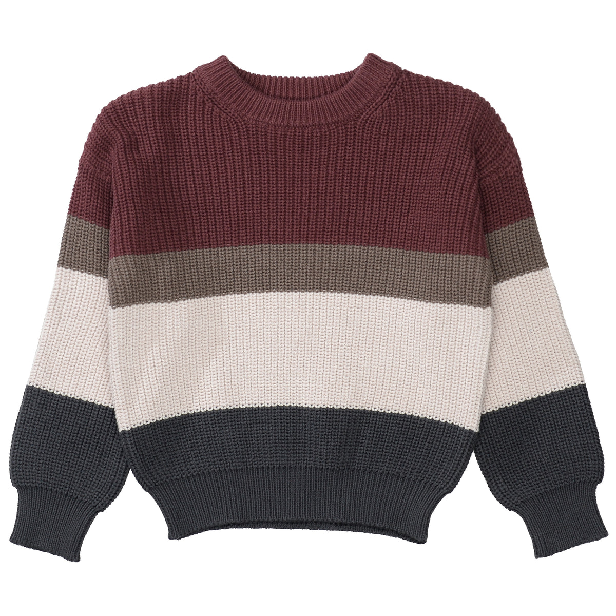 Kn.-Pullover, Streifen