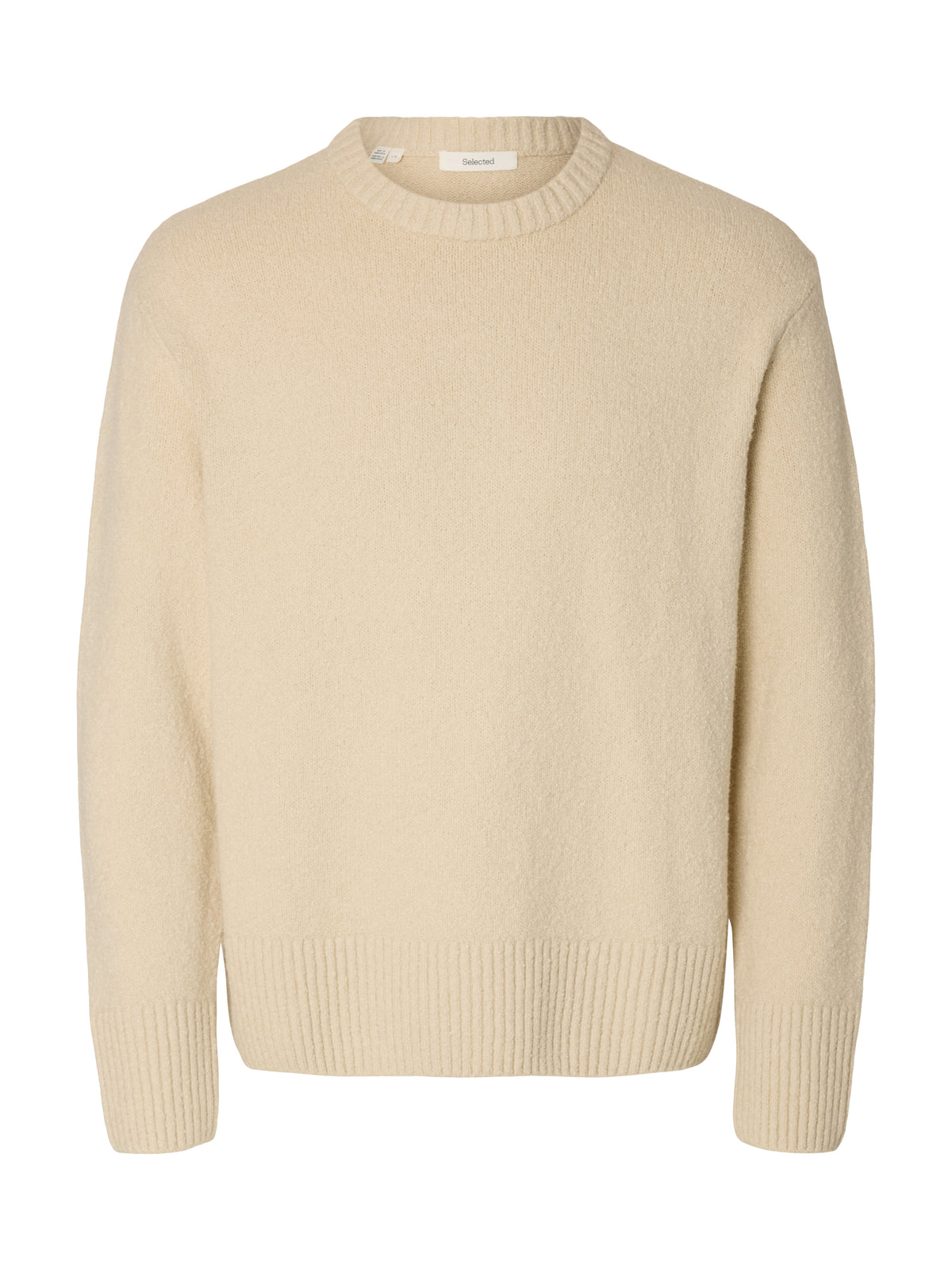 SLMALEX LS KNIT RLX CREW NECK NOOS