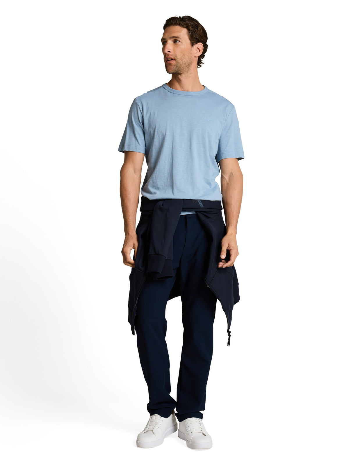 Basic T-Shirt aus Baumwolle