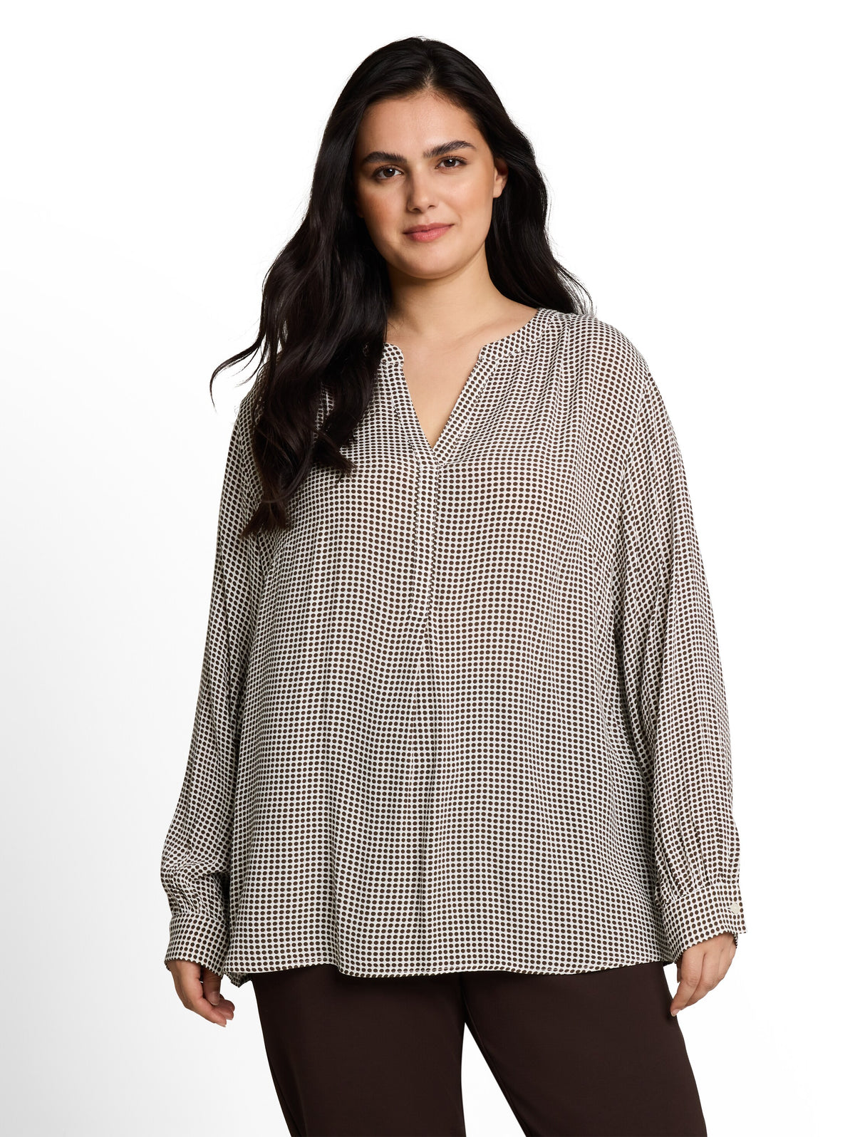 Plus Size - Bluse aus Viskose