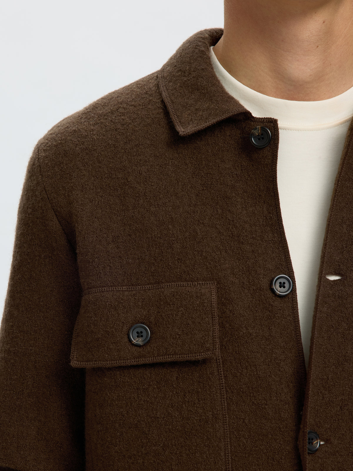SLMNEALY LS KNIT REG WORKWEAR CARDI NOOS