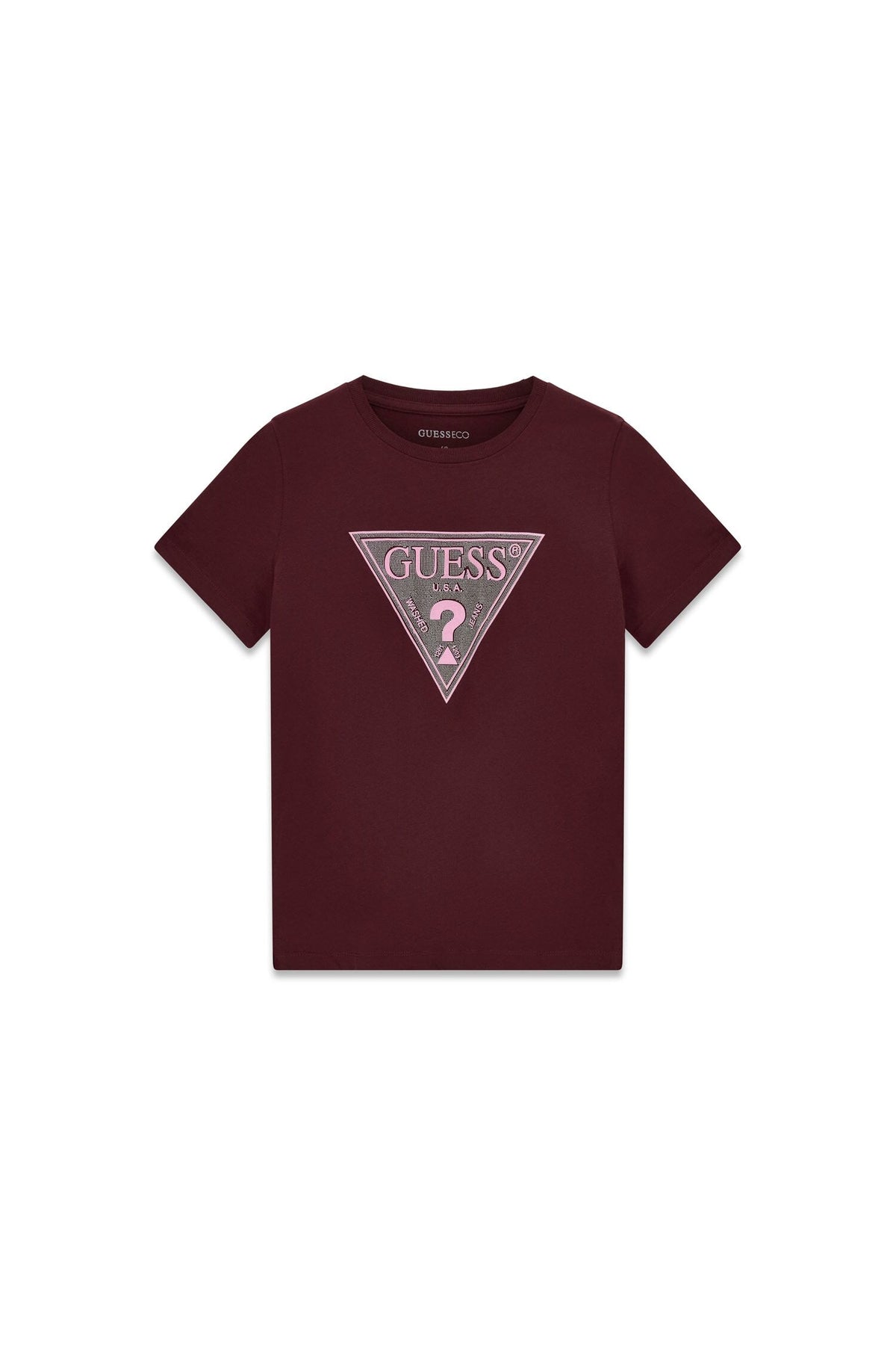 SS CN CRYSTALS TRIANGLE TEE