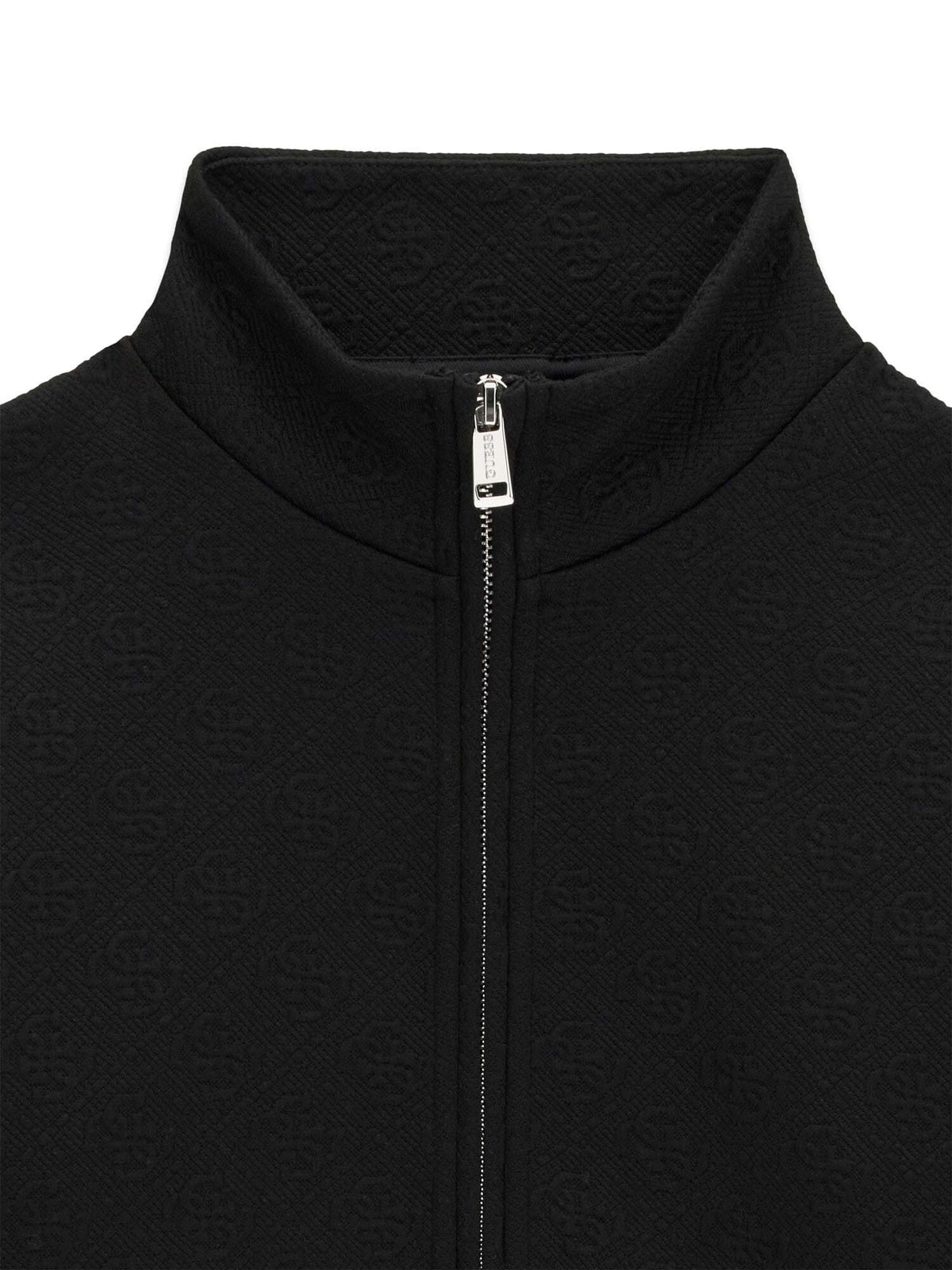 JACQUARD LS BOXY ACTIVE TOP W/