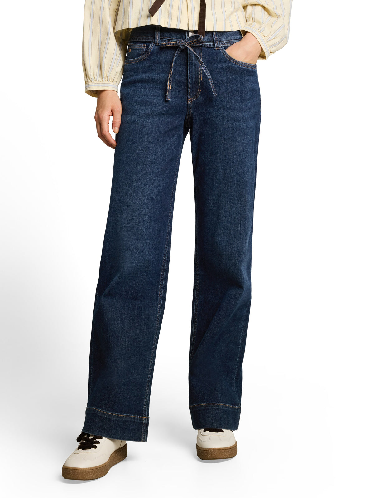 TTEMILY WIDE Jeans mit Bindegürtel