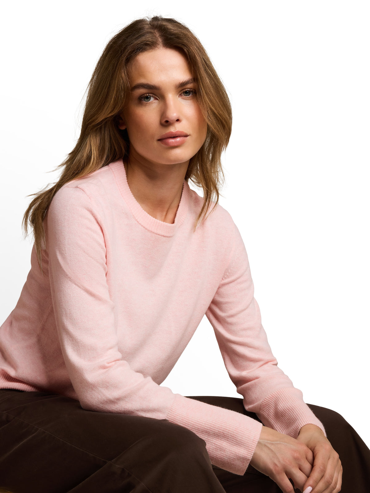 Strickpullover mit Kaschmir-Anteil