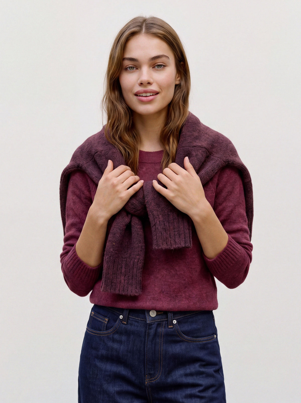 VMDOFFY LS O-NECK BLOUSE GA NOOS