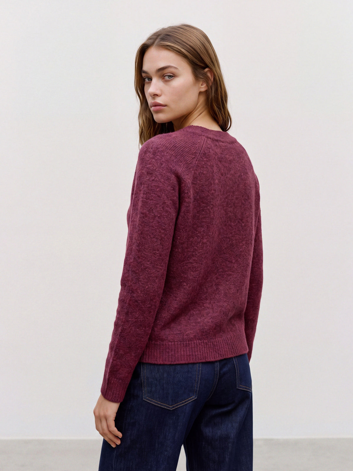 VMDOFFY LS O-NECK BLOUSE GA NOOS