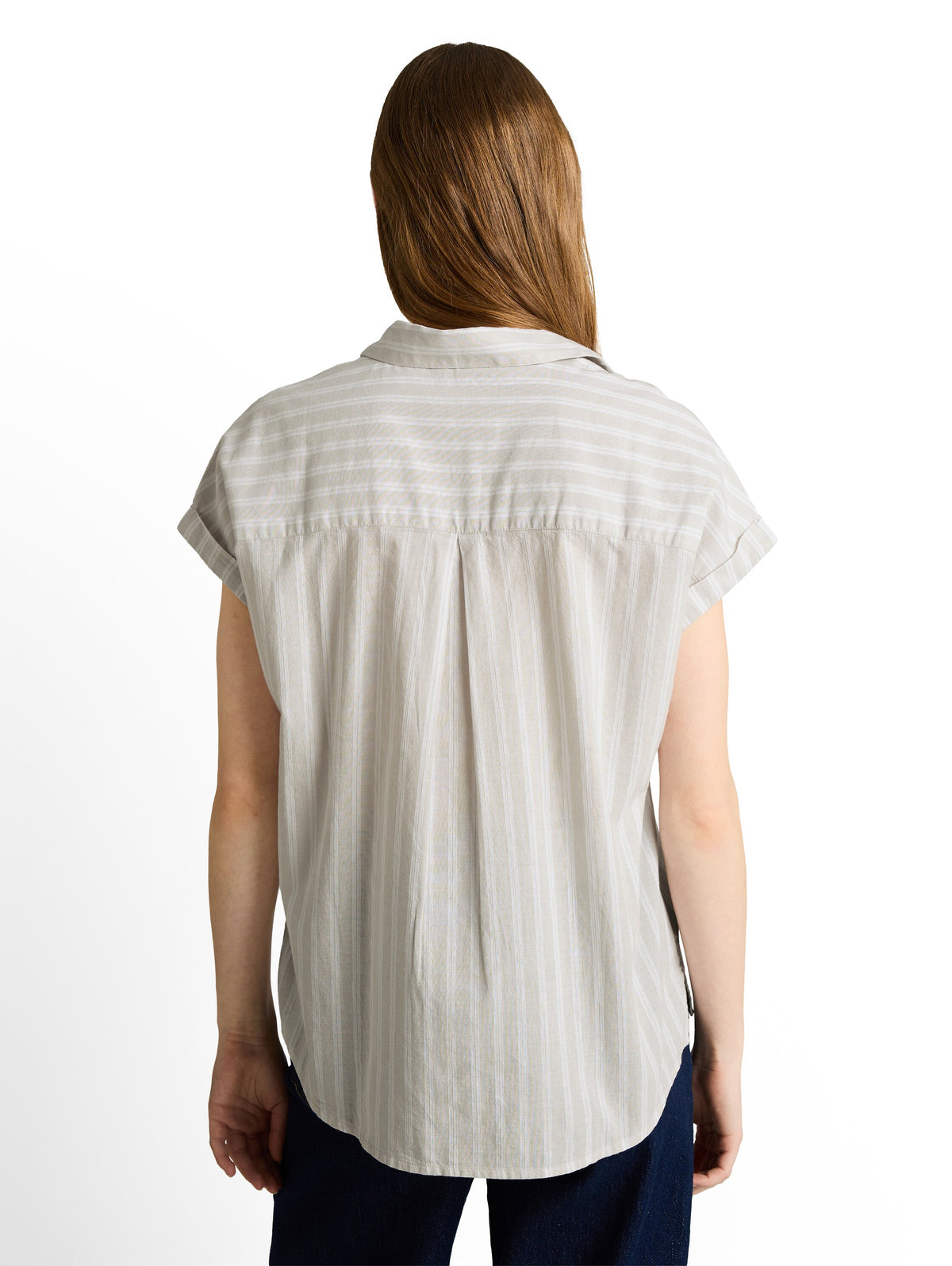 Bluse mit Streifenmuster