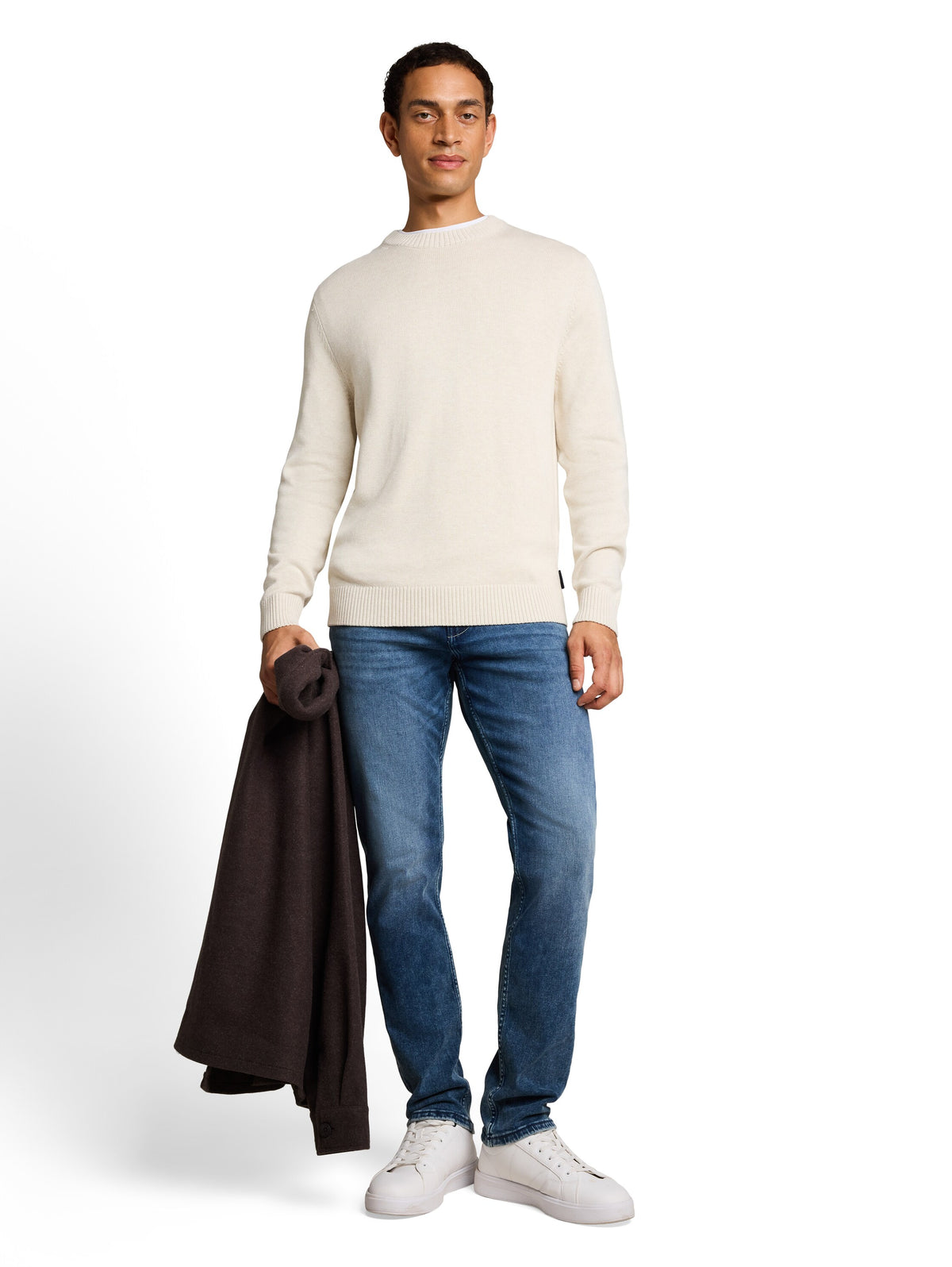 Strickpullover aus Baumwolle