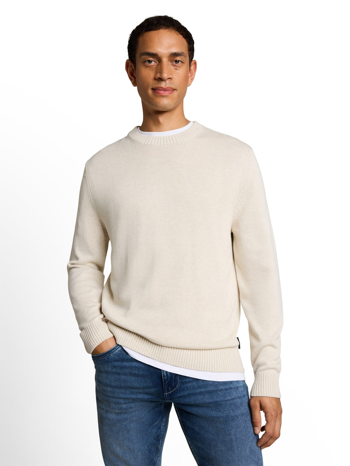 Strickpullover aus Baumwolle