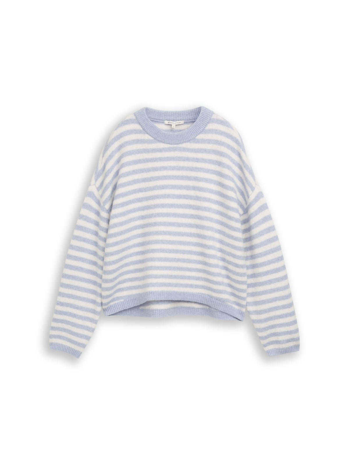 Cosy Strickpullover mit Streifenmuster