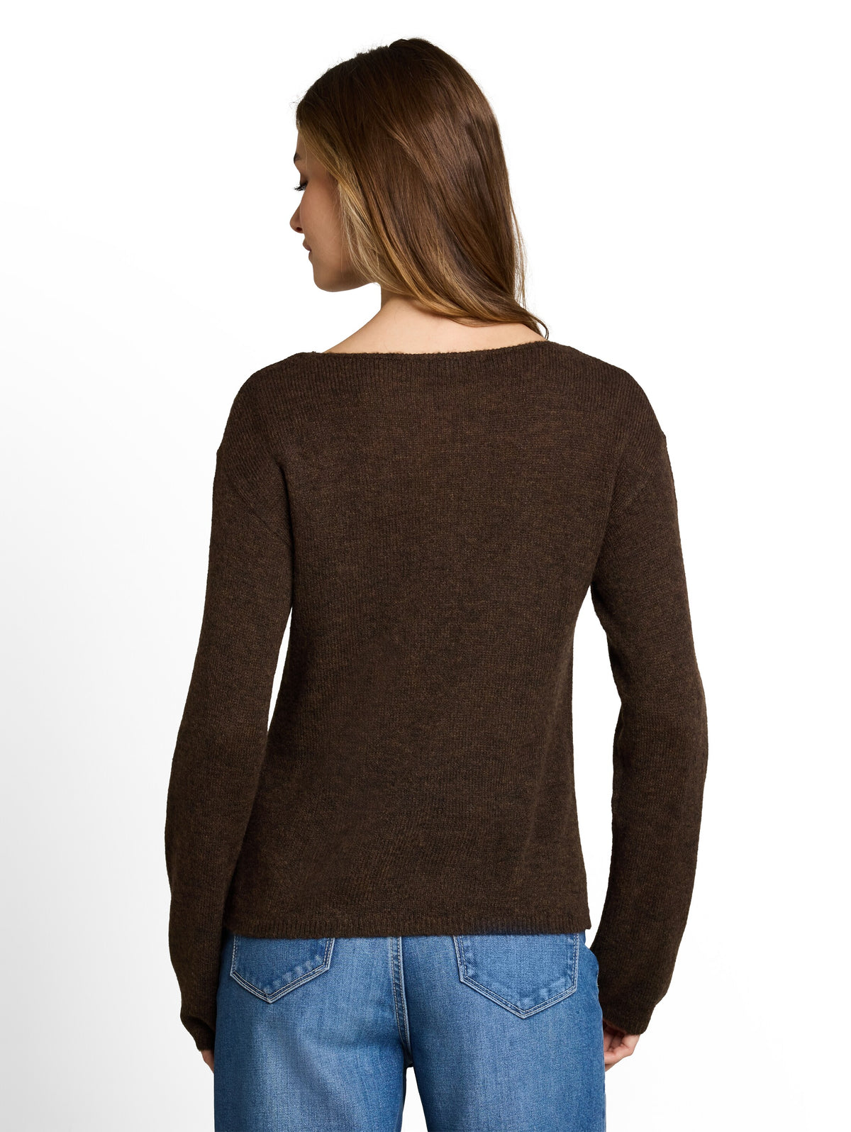 Strickpullover mit Alpaka-Anteil