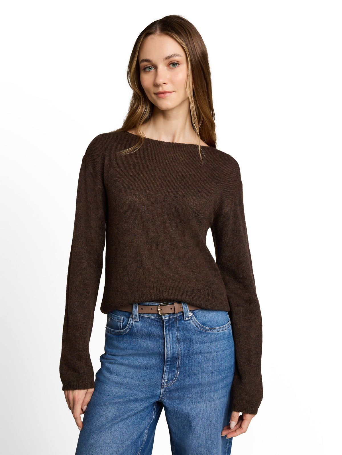 Strickpullover mit Alpaka-Anteil