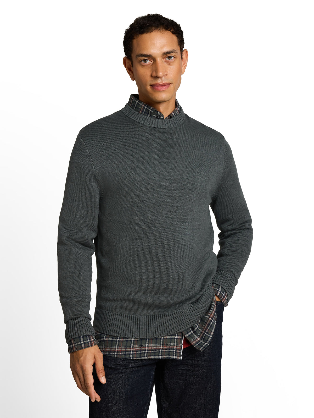 Strickpullover aus Baumwolle