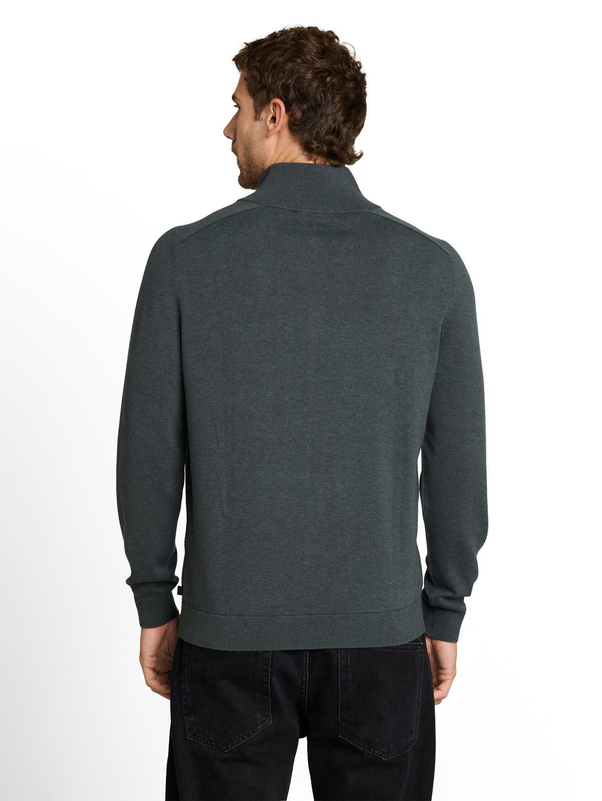 Troyer Strickpullover aus Baumwolle