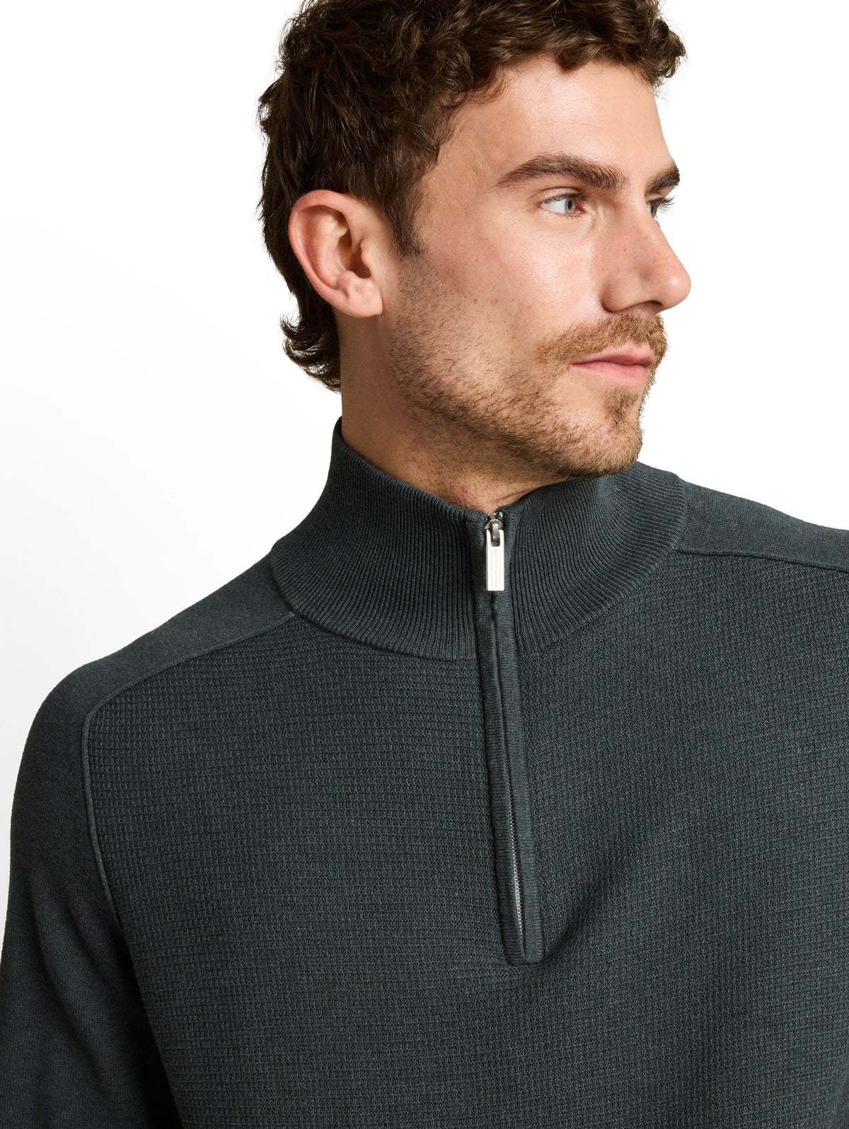 Troyer Strickpullover aus Baumwolle