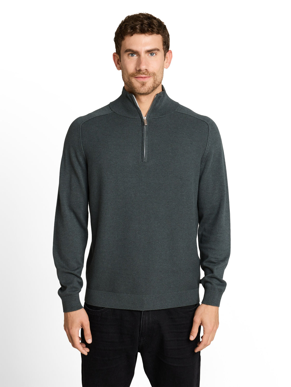 Troyer Strickpullover aus Baumwolle