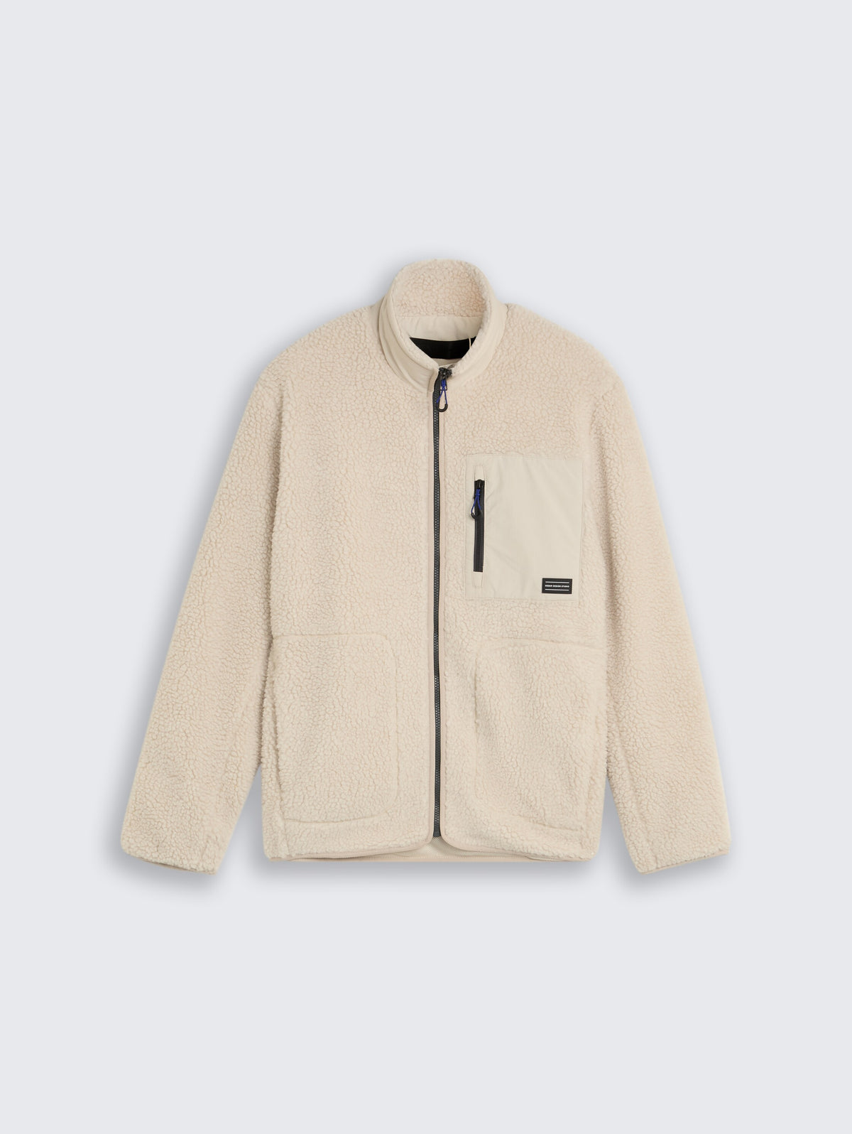Relaxed Fit Teddy Jacke