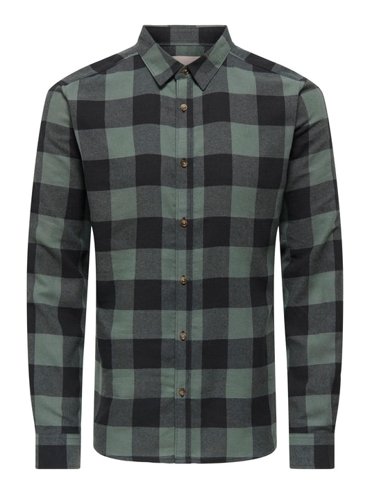 ONSGUDMUND LS CHECKED SHIRT NOOS